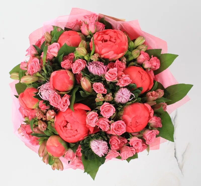 Пионовые розы букет. Кустовые пионовидные розы. Коралловые кустовые розы. 101 розовый пион