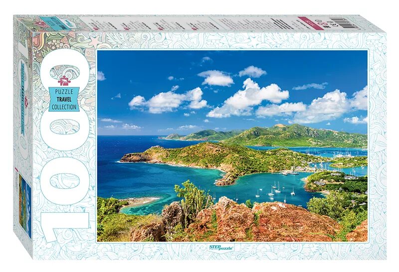 Puzzle travel. Пазлы степ пазл тревел коллекшн. антигуа и барбуда пазл. step puzzle travel collection 1000. степ пазл 1000 элементов.