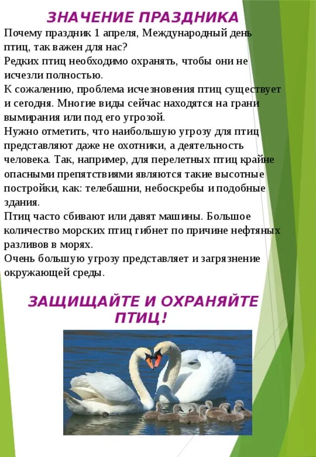 День птиц статья в детском саду. 1 Апреля Международный день птиц консультация для родителей. Международный день птиц папка передвижка для детского сада. Папка передвижка 1 апреля Международный день птиц. Международный день Пти.