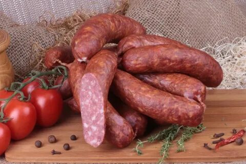 Полукопченая колбаса