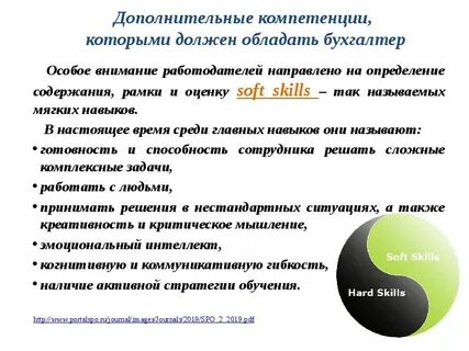Дополнительные компетенции