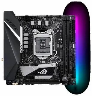 Материнская плата asus rog strix b360