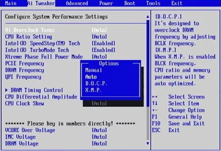Cpu ratio