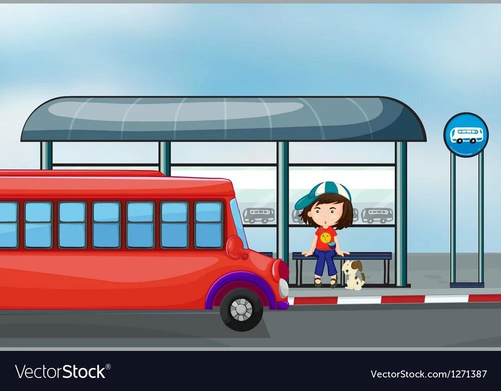 На автобусной остановке остановился автобус. Автобусная остановка для детей. Дети на остановке. Автобусная остановка иллюстрация. Остановка общественного транспорта рисунок.