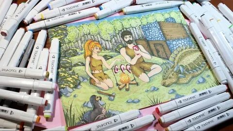 Фломастерами игры