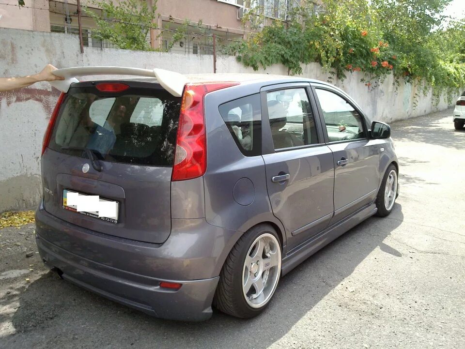 Подводные камни!на пути тюнингера Ноута! - Nissan Note (1G), 1,6 л, 2011 года тю