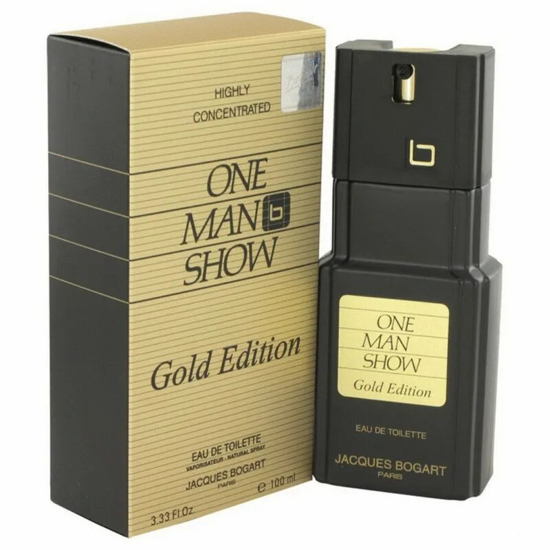 Jacques Bogart one man show, 100 ml. Туалетная вода Jacques Bogart one man show, 100 мл. One man show men 100ml EDT. J.Bogart one man show Gold Edition man EDT 100 ml. Мужская вода богарт