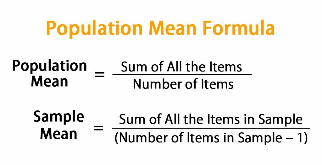 Sample mean. Mean формула. Sample mean Formula. Population mean Formula. Функция mean.