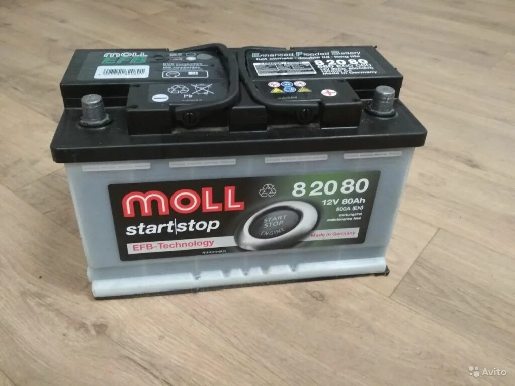 АКБ Moll EFB. Аккумулятор 80ач. Аккумулятор 80ач 800а. Moll EFB 82080.