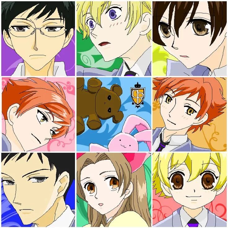 Школа свиданий старшей школы Оран. Ouran host club