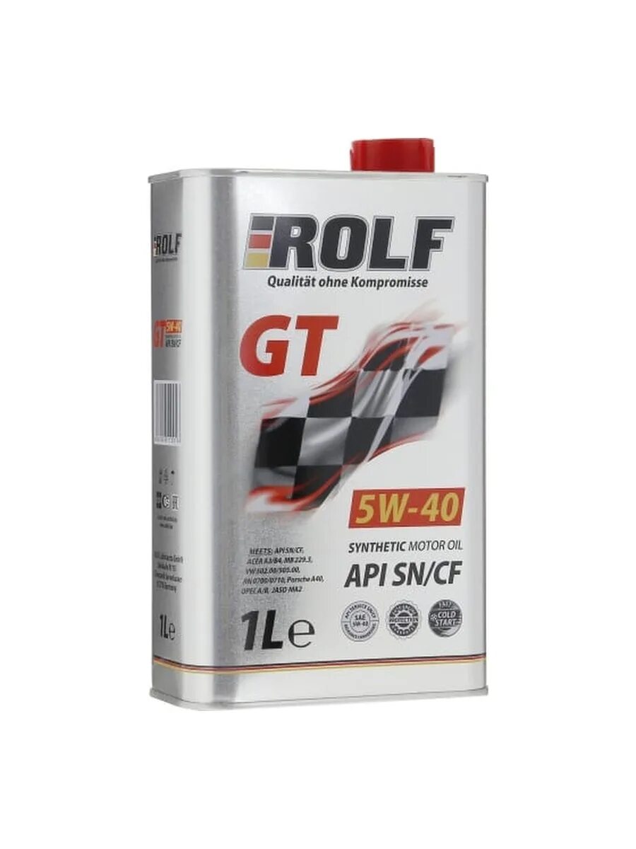 Rolf 5w40 a3 b4. Rolf gt 5w-40. Rolf gt SAE 5w-40 API SN/CF синт. 1л.. Масло Rolf 5w40 синтетика. Масло Rolf gt 5w-40.