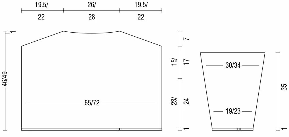 Оверсайз выкройка спицы. Вяжем джемпер оверсайз спицами выкройки. Выкройка вязаного женского свитера 46-48 размера. Пуловер оверсайз выкройка для вязания. Выкройка вязаного свитера оверсайз спицами.