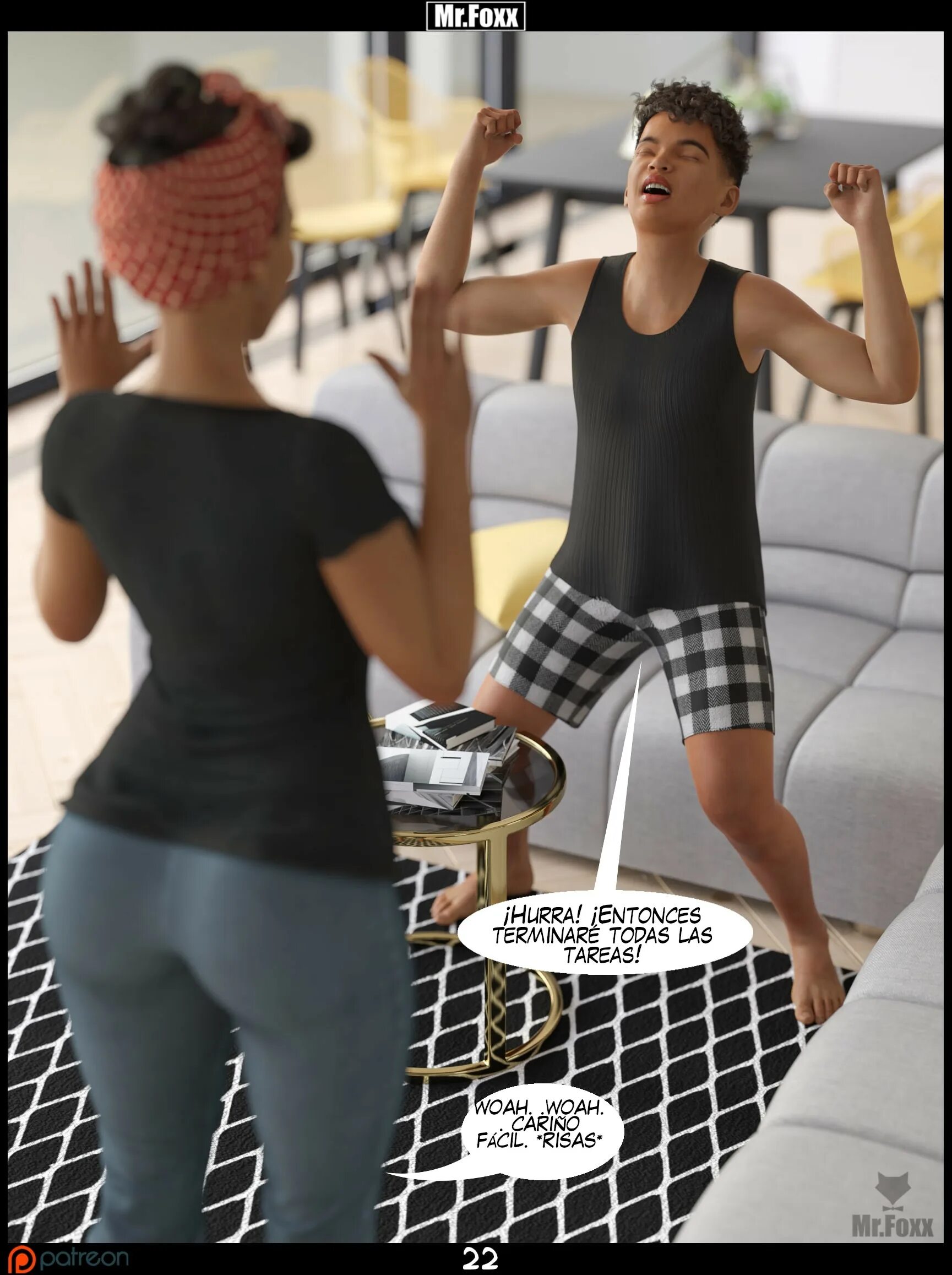 Комикс mr foxx. Chore day [mr.foxx]. mr. foxx affair. mom&#039;s affair комикс. chore day [mr.foxx] chapter 2.