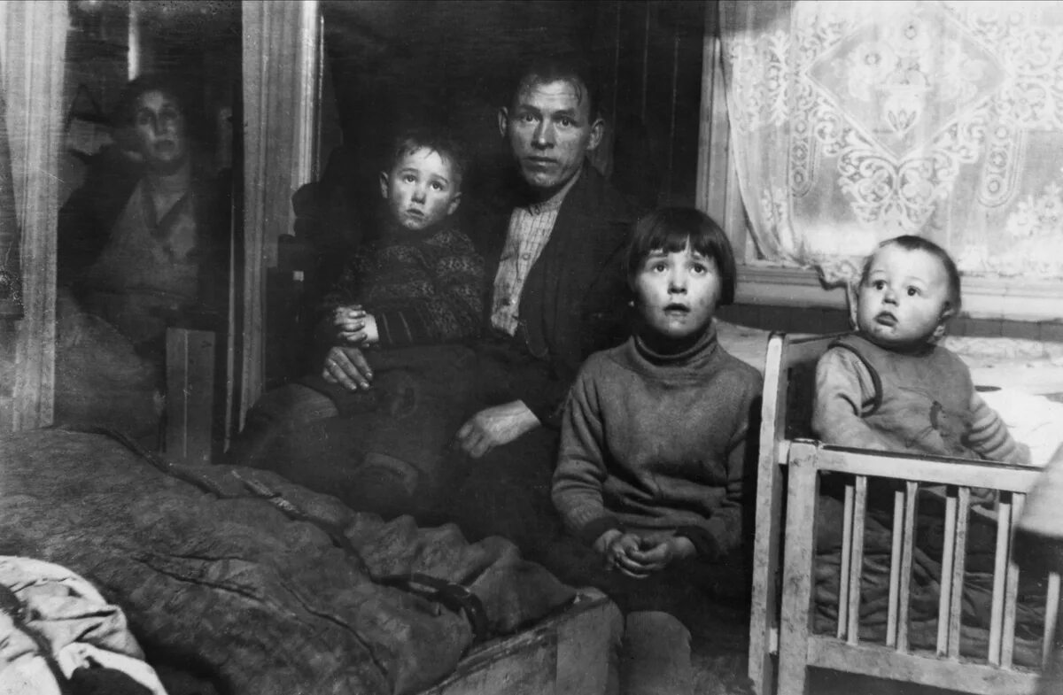 Working class families. Working class families