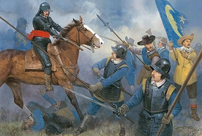 Битва при лютцене. Битва при лютцене 1632. грэхем тернер художник. шведская пехота густав адольф. тридцатилетняя война армия швеции.