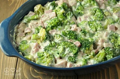 Брокколи с индейкой в духовке
