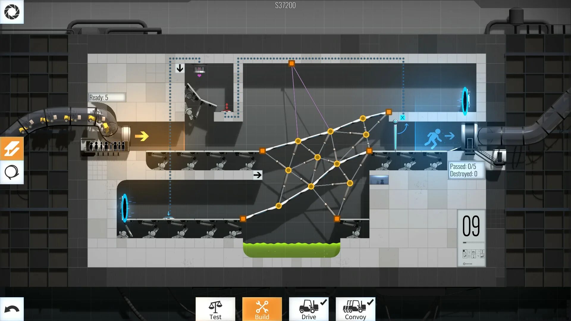 Bridge Constructor 9 уровень. Bridge Constructor 10 уровень. Bridge Constructor Portal ps3. Конструктор уровней в Portal 2. Level 1 9