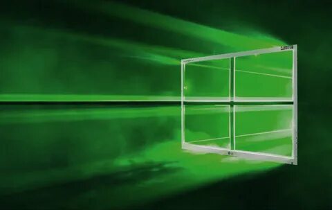 Windows 10 желтый