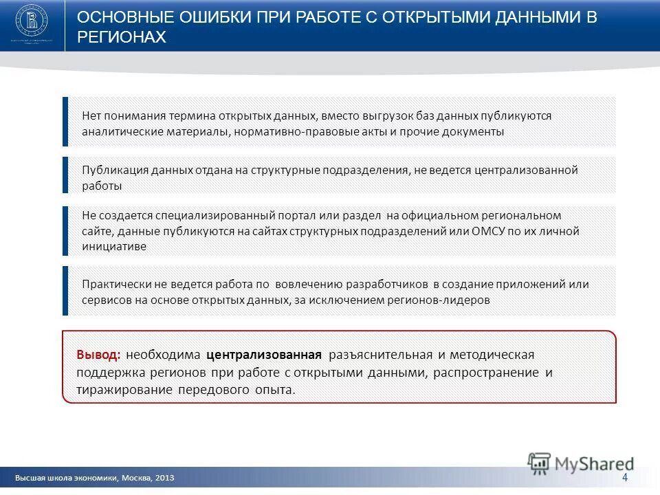 Открытые данные по регионам