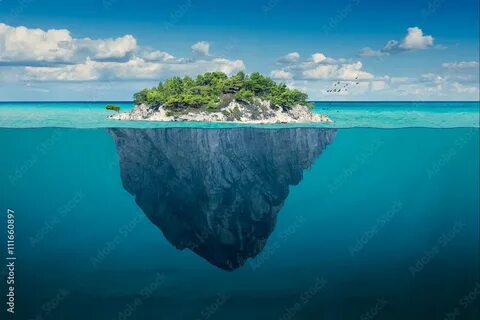 Просто ты одинокий остров на море где