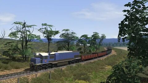 Railway train simulator