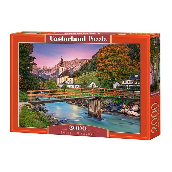 Пазл 2000 закат в Рамзау. Castorland Puzzle 2000. Пазл 2000 Альпы Германии с-200795. Пазлы 2000 США Южный Портленд 84037. Пазлы 2000 деталей