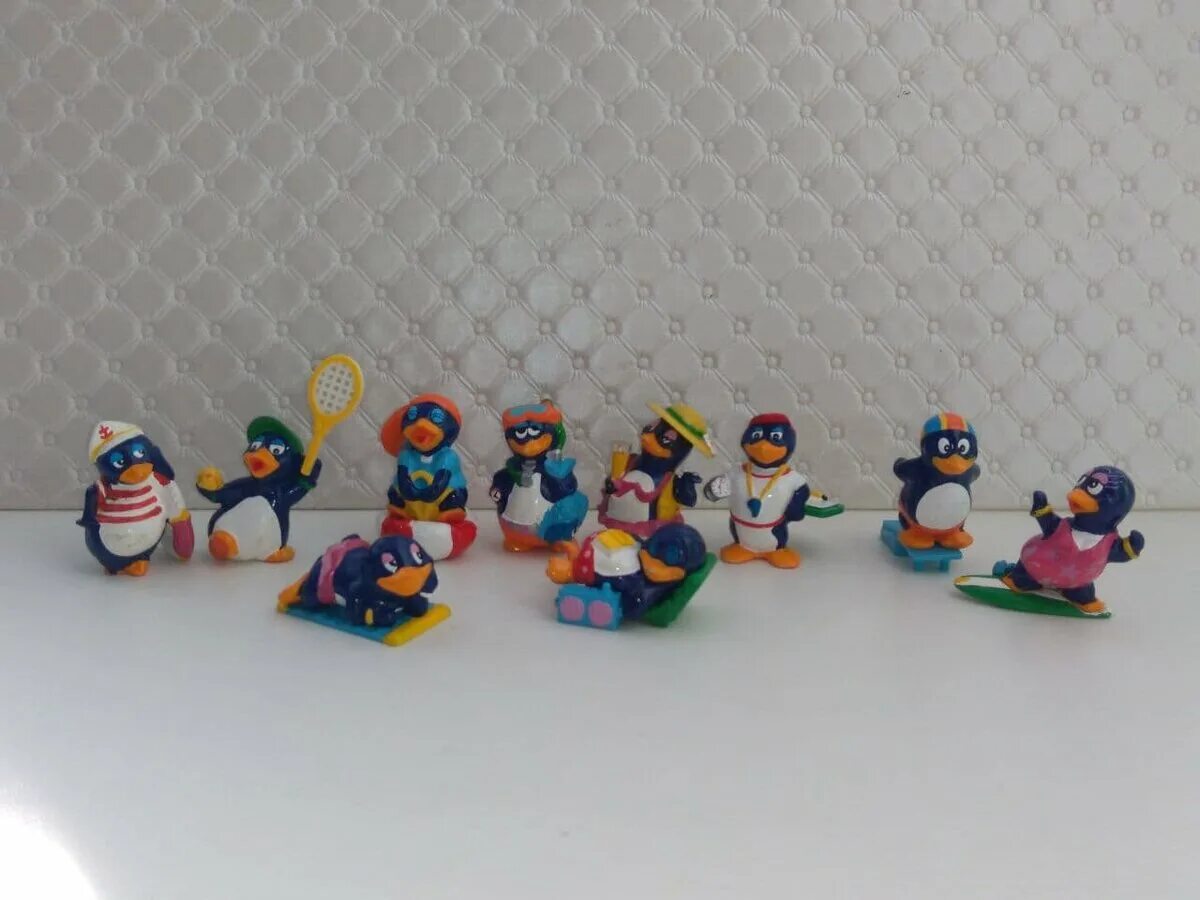 Киндер сюрприз пингвины 1994. Коллекция Киндер пингвины 1994. Коллекция пингвинов из Киндер сюрприза. Киндер сюрприз пингвины 1992. Киндер игрушки пингвины
