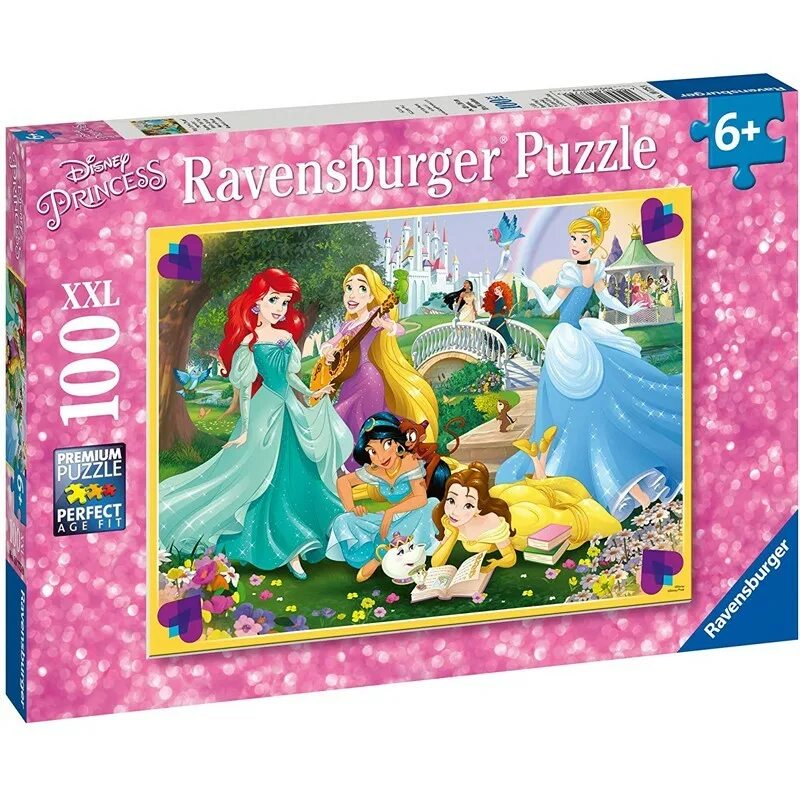 100 принцесс. Пазлы Ravensburger Disney. Пазл Равенсбург принцессы. Пазл Disney 100 XXL. Пазл пластиковый принцессы Диснея STEPPUZZLE.