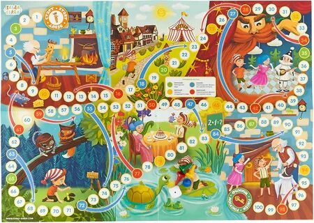 Настольные игры ходилки приключения