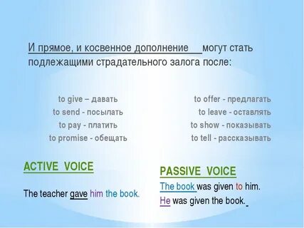Косвенное дополнение это