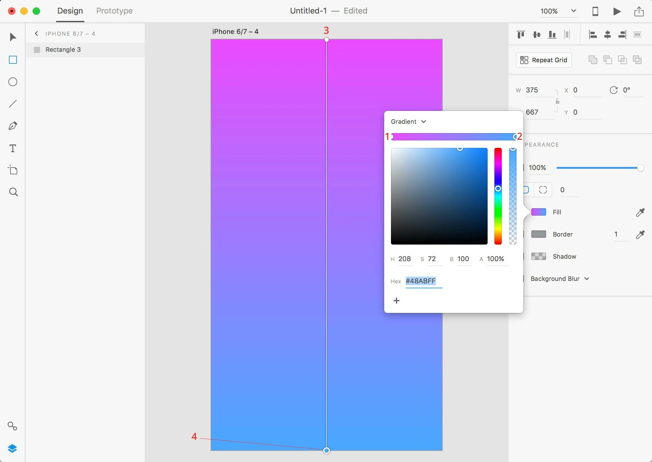 Как сделать градиент в тильде. Adobe xd. градиент адоб. adobe xd интерфейс. программа adobe xd будущего.