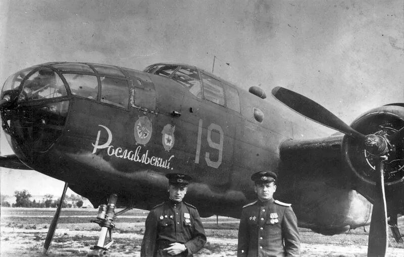 самолеты b-25 mitchell в ввс ркка в вов. 56 гвардейский истребительный авиационный полк (56 гв. ночные ведьмы самолеты 588 полк. петляков пе-2. 6 берлинский ордена кутузова дбап.