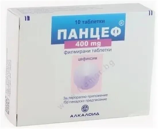 Панцеф таблетки 400