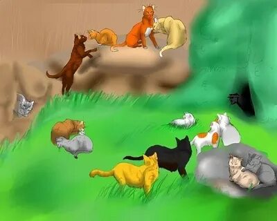 Коты воители грозовое племя имена