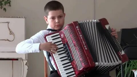 Аккордеон игра детей