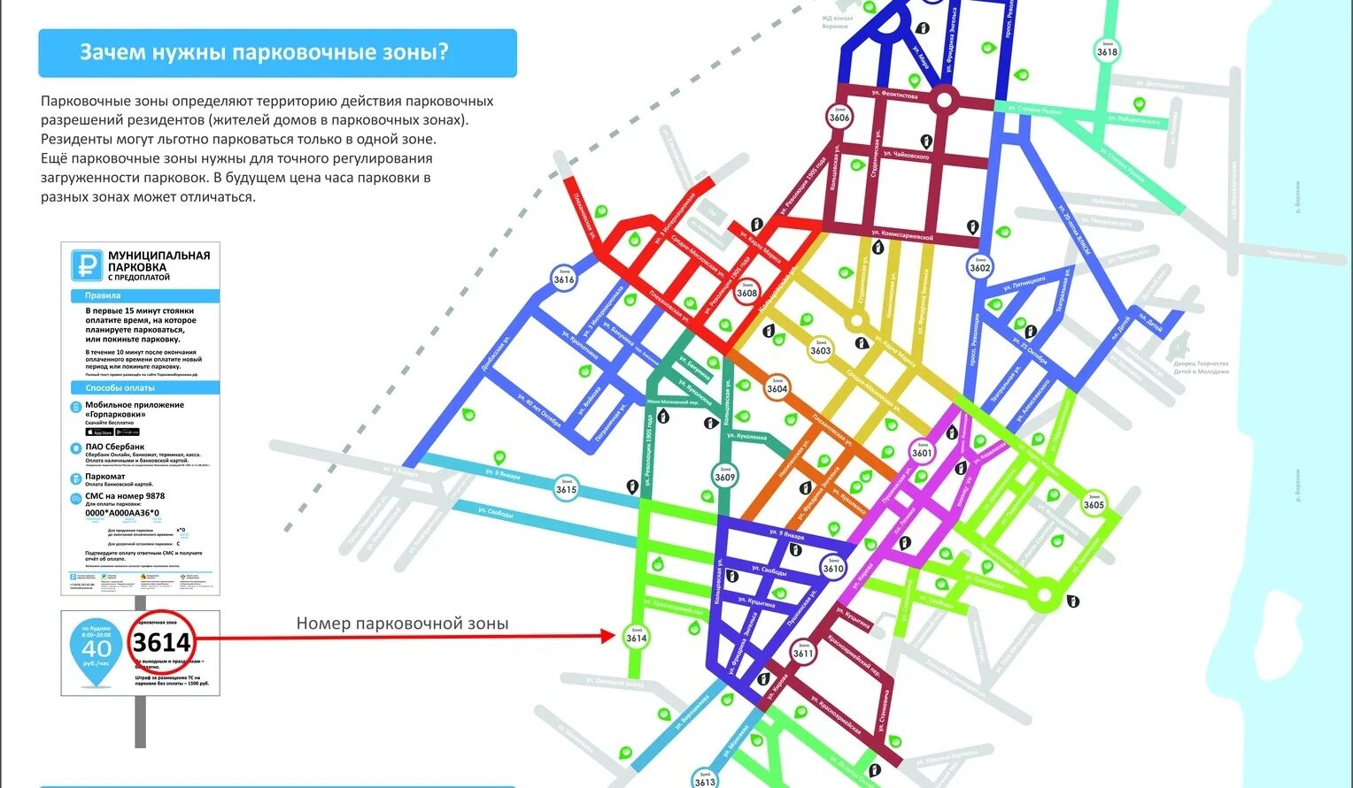 Карта парковочных зон. Зоны платных парковок в Воронеже. Зона парковки Воронеж на карте. Платные парковки в Воронеже на карте с улицами. Платные парковки в Воронеже на карте.