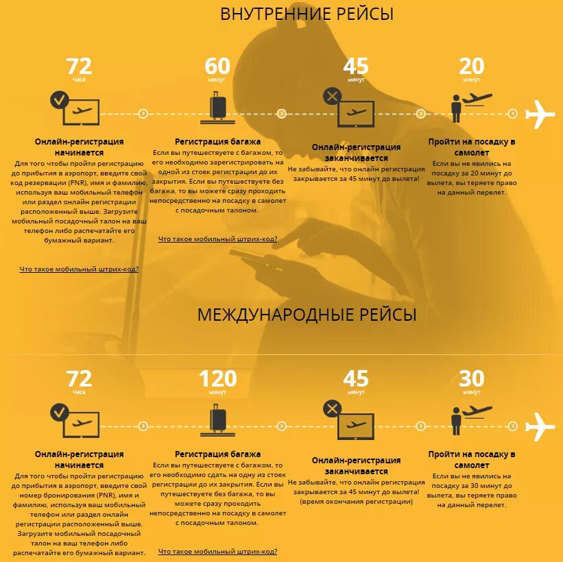 Сколько времени вылета нужно. Международные и внутренние рейсы. Регистрация на посадку в самолет. Внутренние рейсы. Окончание регистрации на внутренние рейсы.