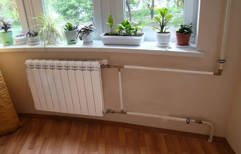 Traditional Cast Iron Style Horizontal Radiator Anthracite 3 Column 300 x 1008mm