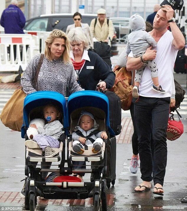 Chris Hemsworth’s Wife Elsa Pataky Called Out For Slamming Kids' Faces Into Cake