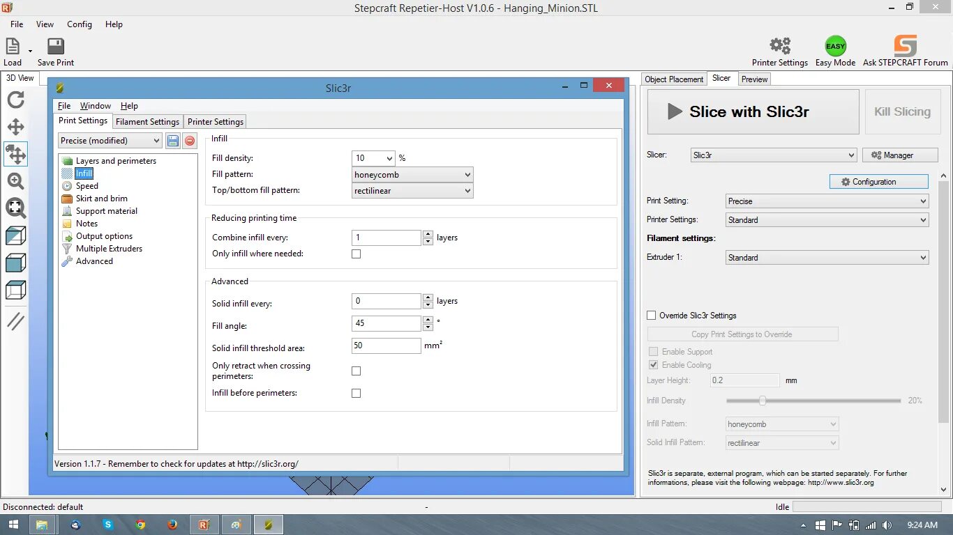 Orca slicer настройка. Slic3r интерфейс. print settings. слайсер creality. slic3r настройка принтера.