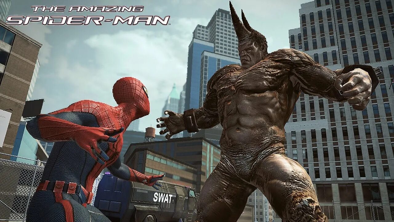 Алтимейт человек паук носорог. Носорог человек паук 3. Носорог марвел ультимейт. Новый человек паук игра носорог. Как победить носорога в игре человек паук.