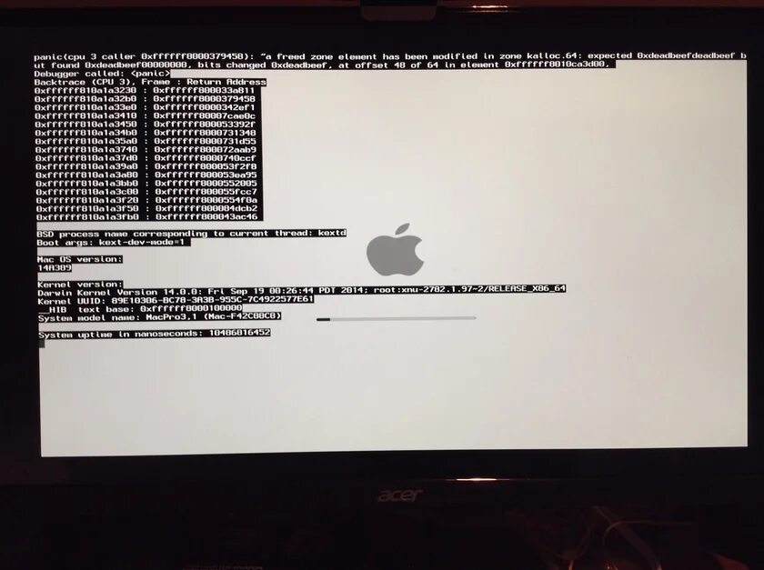 Panic cpu. Ошибка kernel panic. apple error. экран смерти imac. kernel panic синий экран.