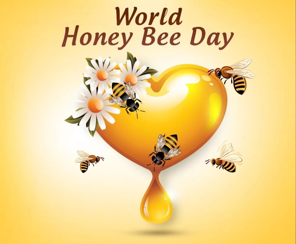 Honey world. World Bee Day. Всемирный день пчёл (World Bee Day). Honey Day. Всемирный день медоносных пчёл.