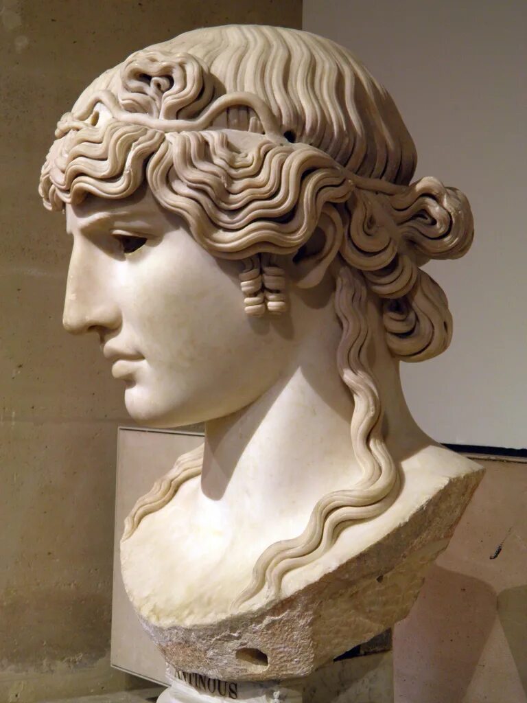 Голова на греческом. Антиной скульптура Рим. Антина Афродита. Античная голова. Греческие головы гипсовые.