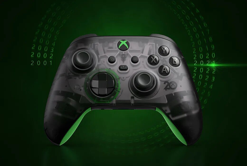 Геймпад Xbox 20th Anniversary. Xbox Controller 20 Anniversary Edition. Xbox 20 Anniversary геймпад. 20th Anniversary Special Edition Xbox Wireless Controller. Новые геймпады xbox series