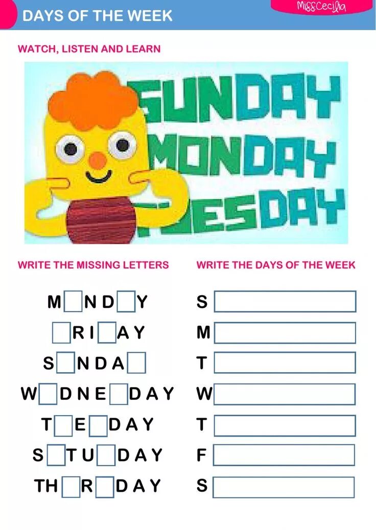 Days of the week worksheets for kids. Английские задания неделя. Дни недели Worksheets. Рабочие листы Days of the week. Дни недели Worksheets for Kids.