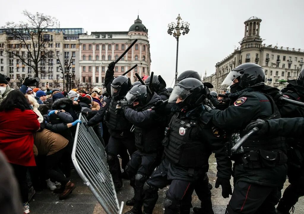 Протесты в России. Протесты в Москве. Московское нападение