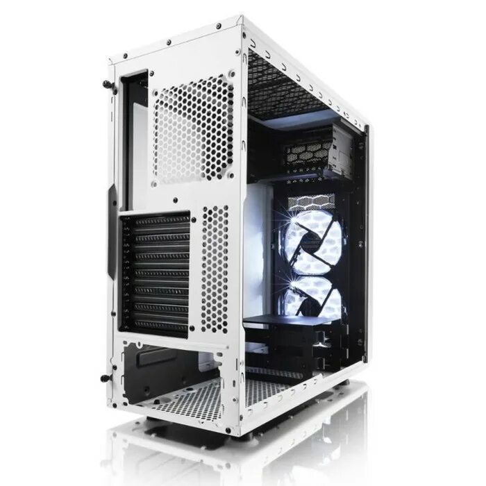 Fractal design focus g. Корпус fractal design focus g. корпус fractal design focus g fd-ca-focus-wt-w белый. atx fractal design focus g window. корпус atx fractal design focus g window, белый.