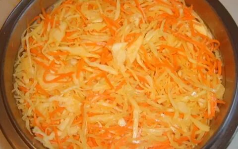 Капуста быстрый рецепт без моркови
