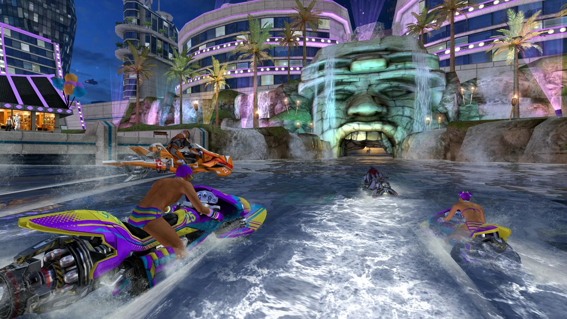 Lady running riptide. Riptide gp renegade ps4. riptide gp: renegade. фантастические гонки. гонки на водных мотоциклах.